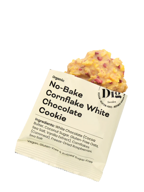 Cookie Cornflakes e Cioccolato Bianco Bio – 30 g