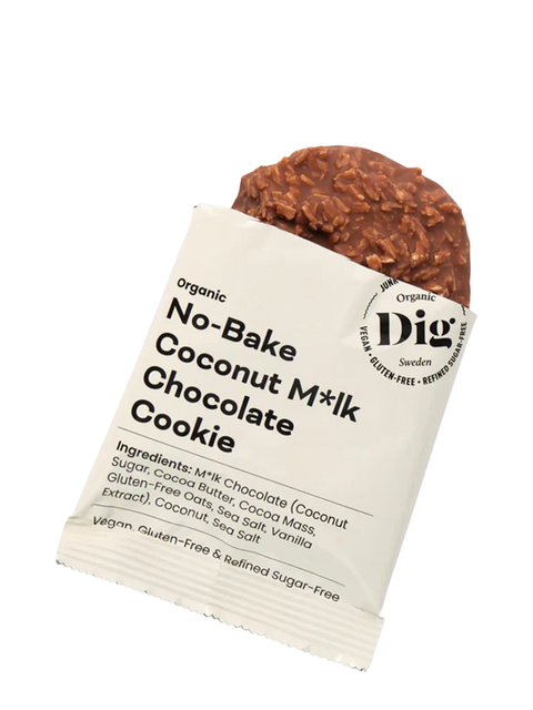 Cookie al Cocco e Cioccolato al Latte Bio – 30 g