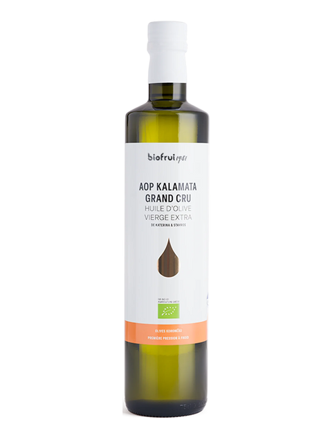 Olio Extra Vergine Bio di Oliva Koroneïki di Kalamata AOP – Bottiglia 750 ml