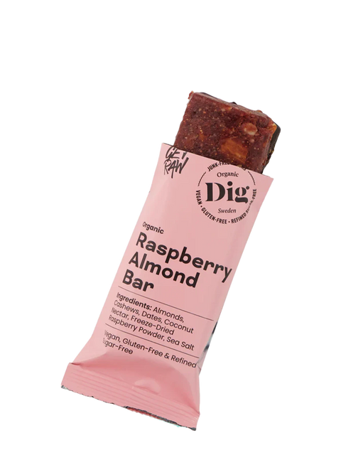 Barretta Bio Mandorle e Lamponi 42g