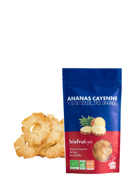 Ananas Essicata Bio Raw Cayenne (Togo) Equo Solidale - 100g