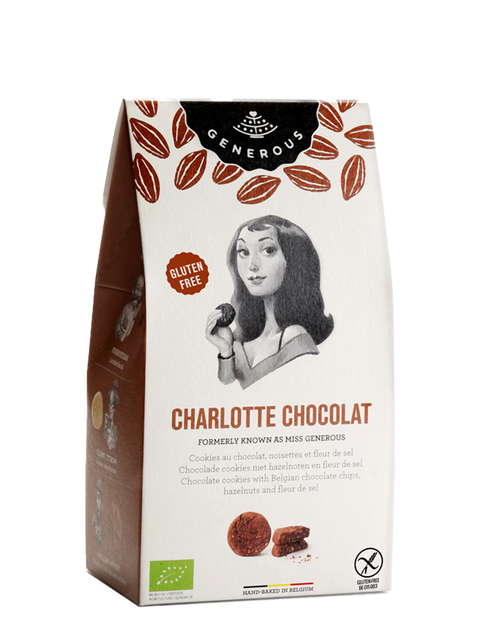 Biscotti al cioccolato bio - Charlotte chocolat 100g