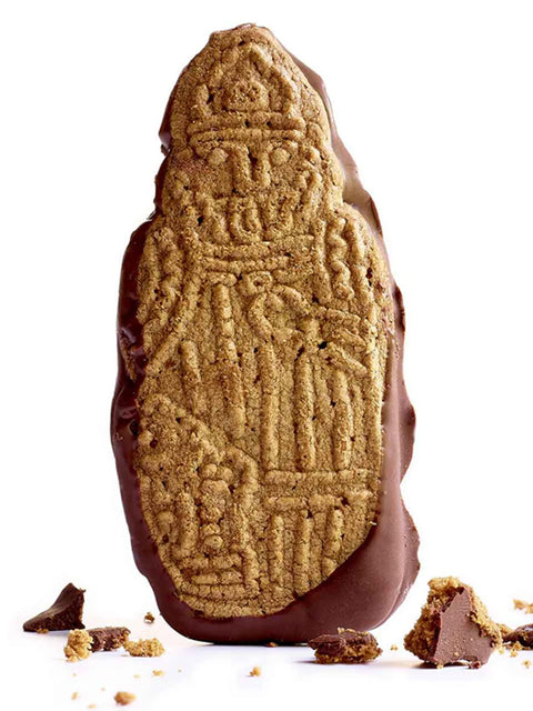 Biscotti Bio ricoperti di cioccolato fondente al grano saraceno Spéculoos - 140g