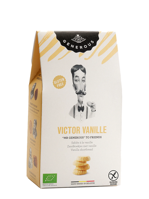 Biscotti alla vaniglia bio - 100g