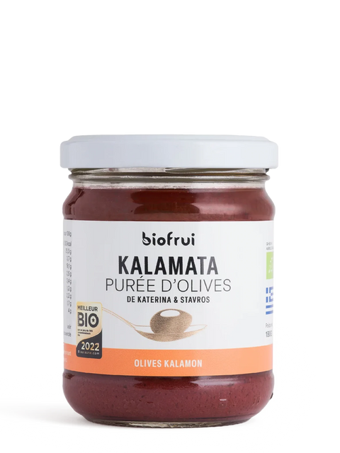 Crema Bio Raw di Olive Kalamon Nere di Kalamata