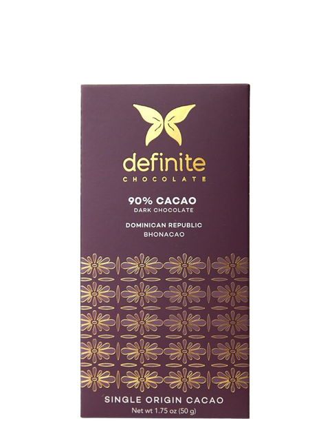 Cioccolato Fondente 90% Cacao Bio  - Bhonacao - 50g