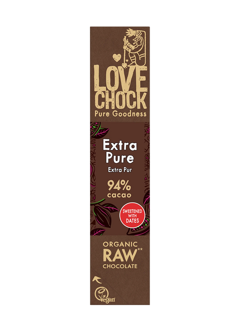 Cioccolato Fondente 94% Raw Biologico - Puro extra - 70g