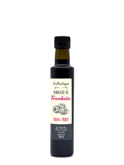 Aceto Bio Crudo di Lampone - 250ml