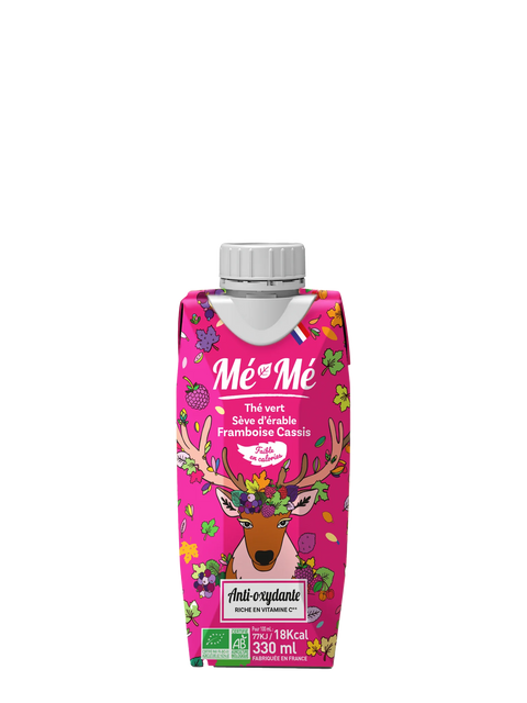 Tè Verde Bio Matcha Linfa d'Acero e Frutti rossi - 330ml