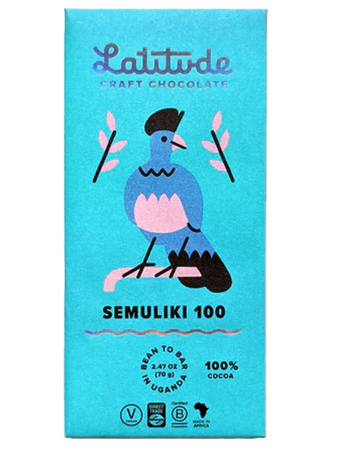 Cioccolato Fondente 100% Cacao Bio - Semuliki Uganda - 70g